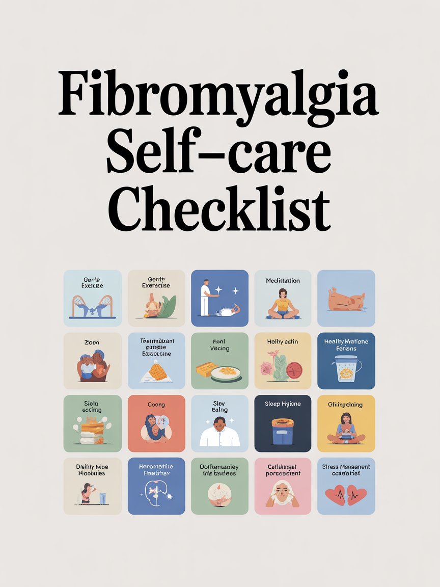 Fibromyalgia Self-Care Checklist