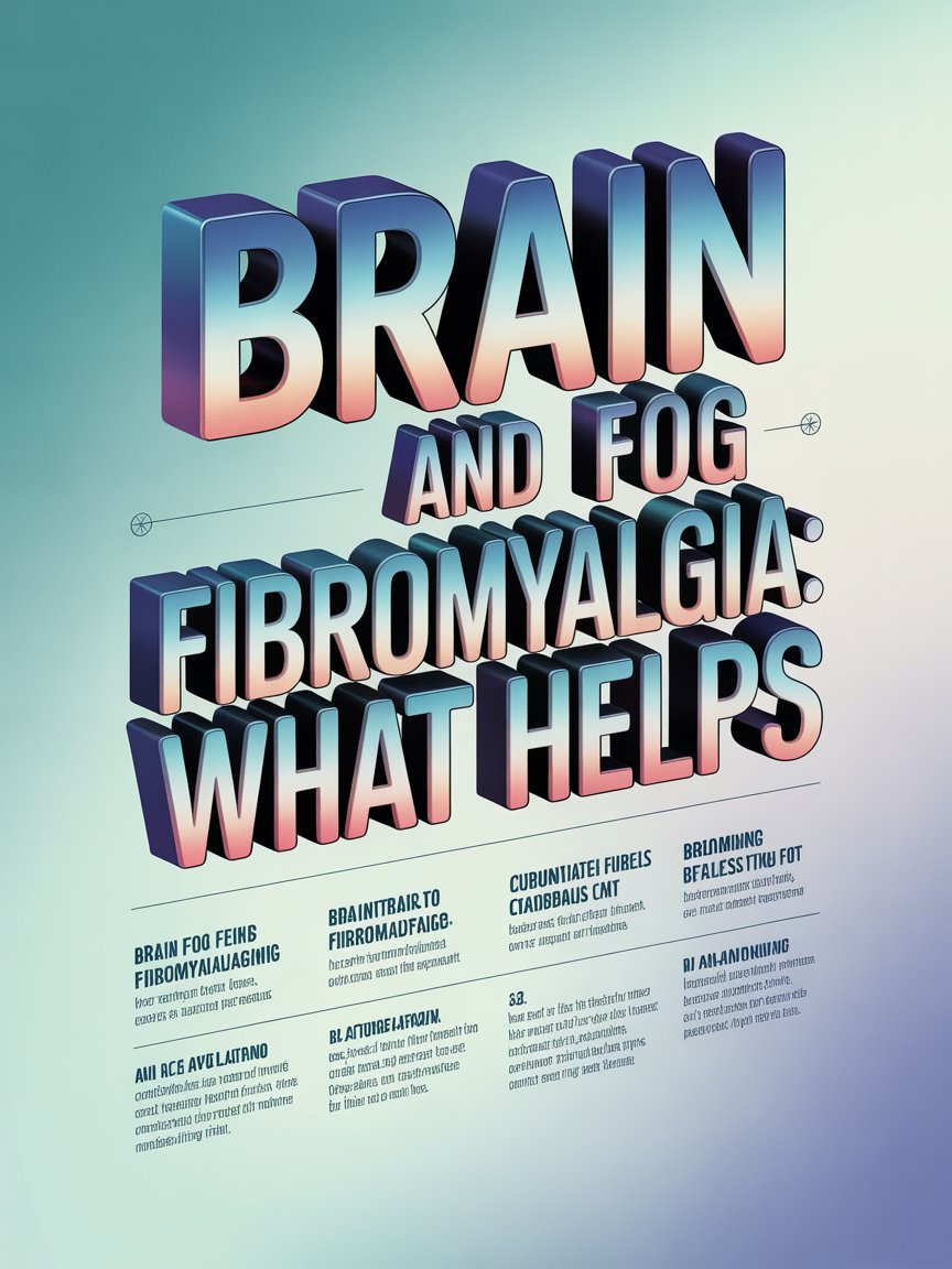 Brain Fog and Fibromyalgia: What Helps