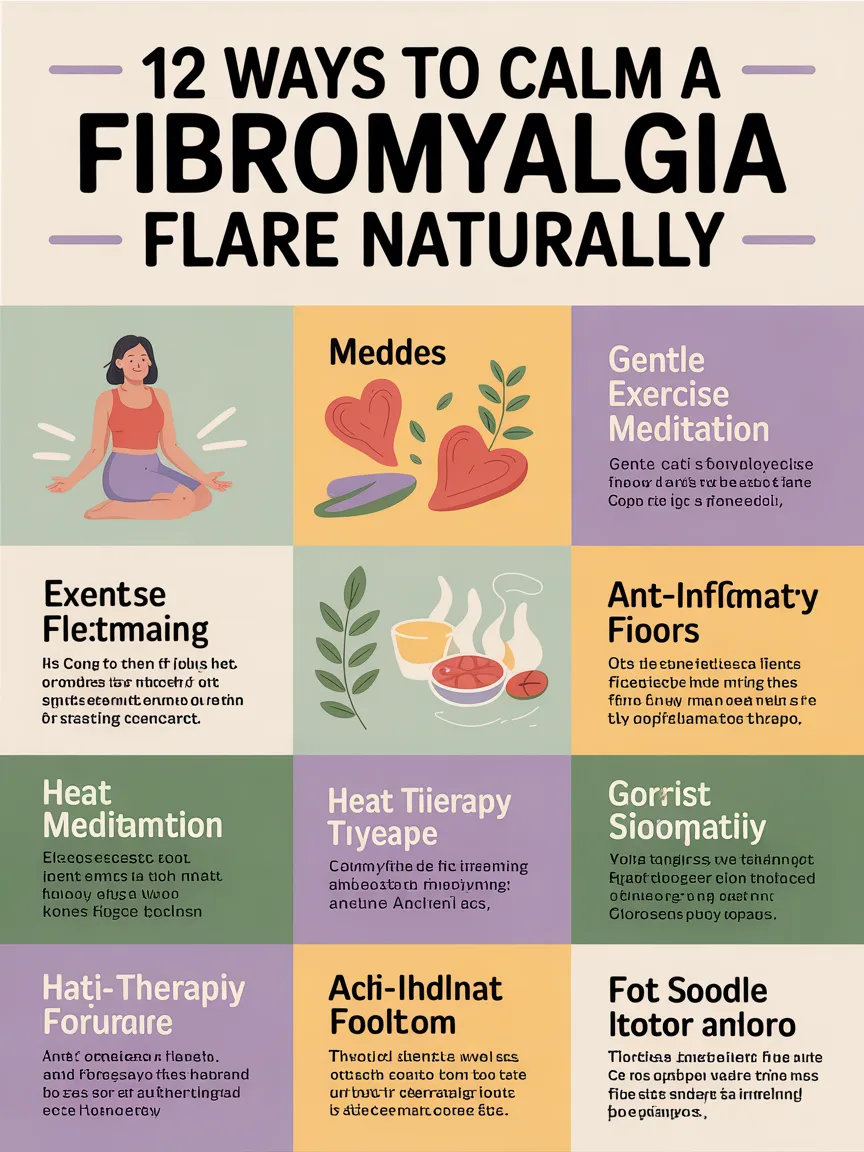 12 Ways to Calm a Fibromyalgia Flare Naturally