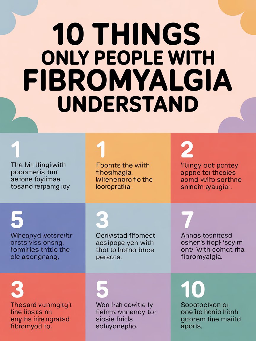 10 Things Only People with Fibromyalgia Understand