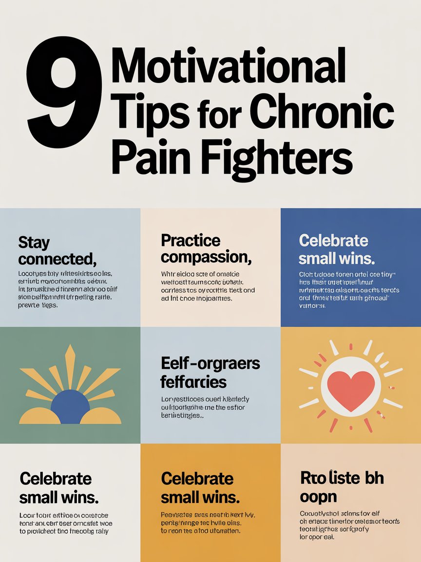 9 Motivational Tips for Chronic Pain Fighters