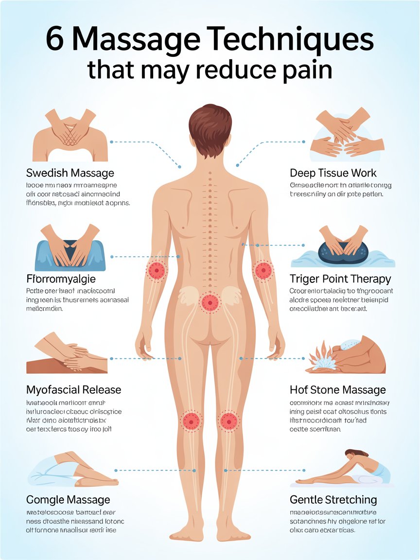 6 Massage Techniques That May Reduce Pain