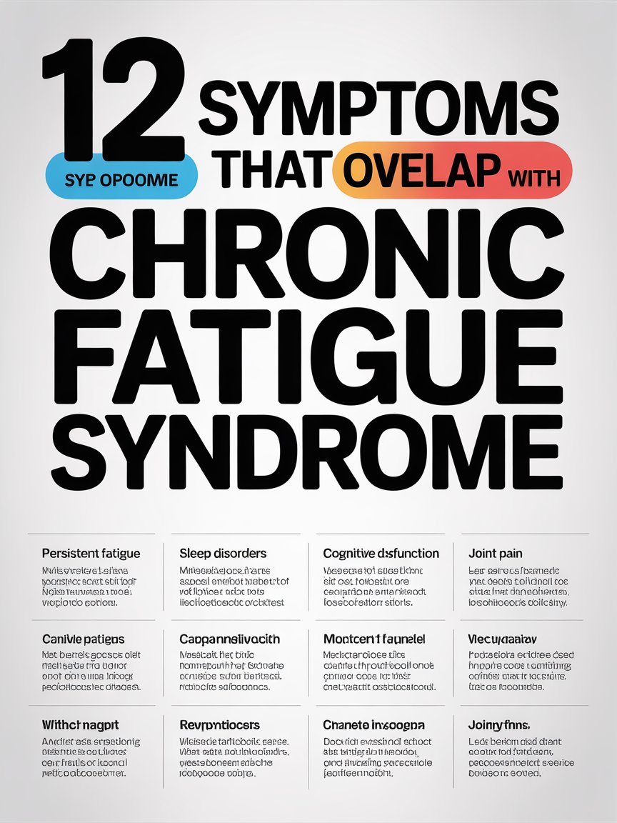 12 Symptoms That Overlap with Chronic Fatigue Syndrome