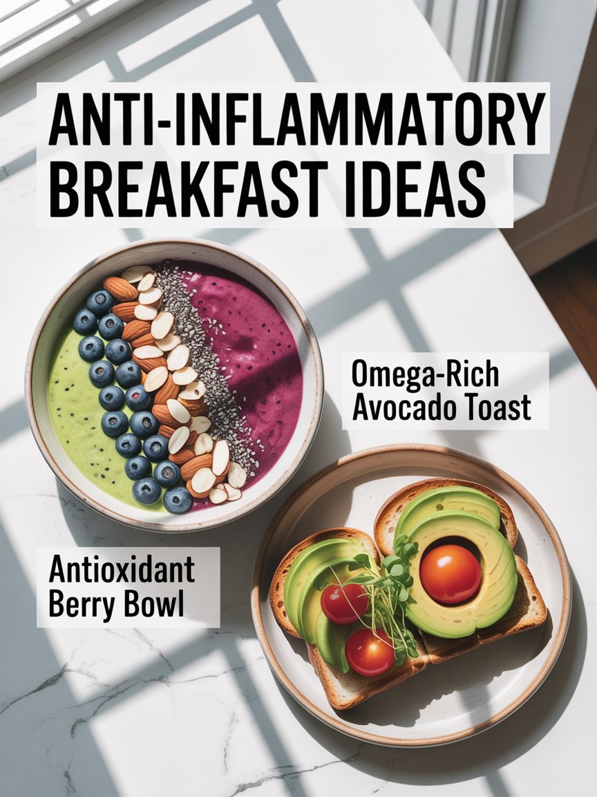 2 Anti-Inflammatory Breakfast Ideas
