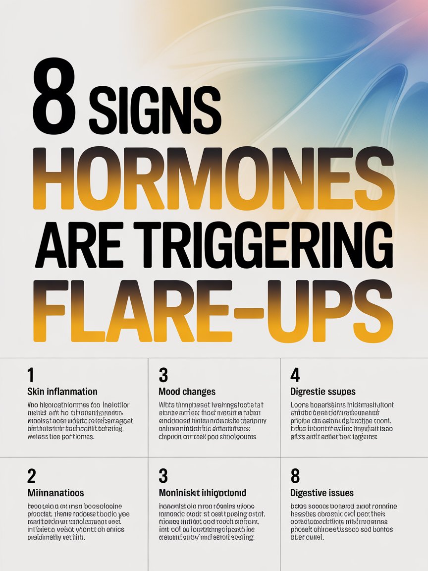 8 Signs Hormones Are Triggering Flare-Ups