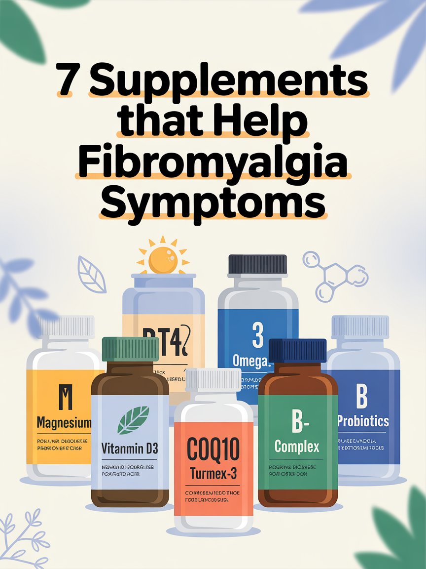 7 Supplements That Help Fibromyalgia Symptoms