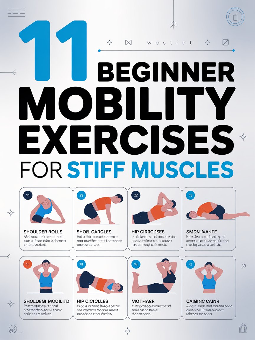 11 Beginner Mobility Exercises for Stiff Muscles