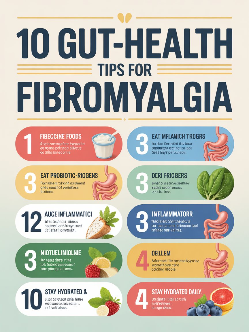 10 Gut-Health Tips for Fibromyalgia
