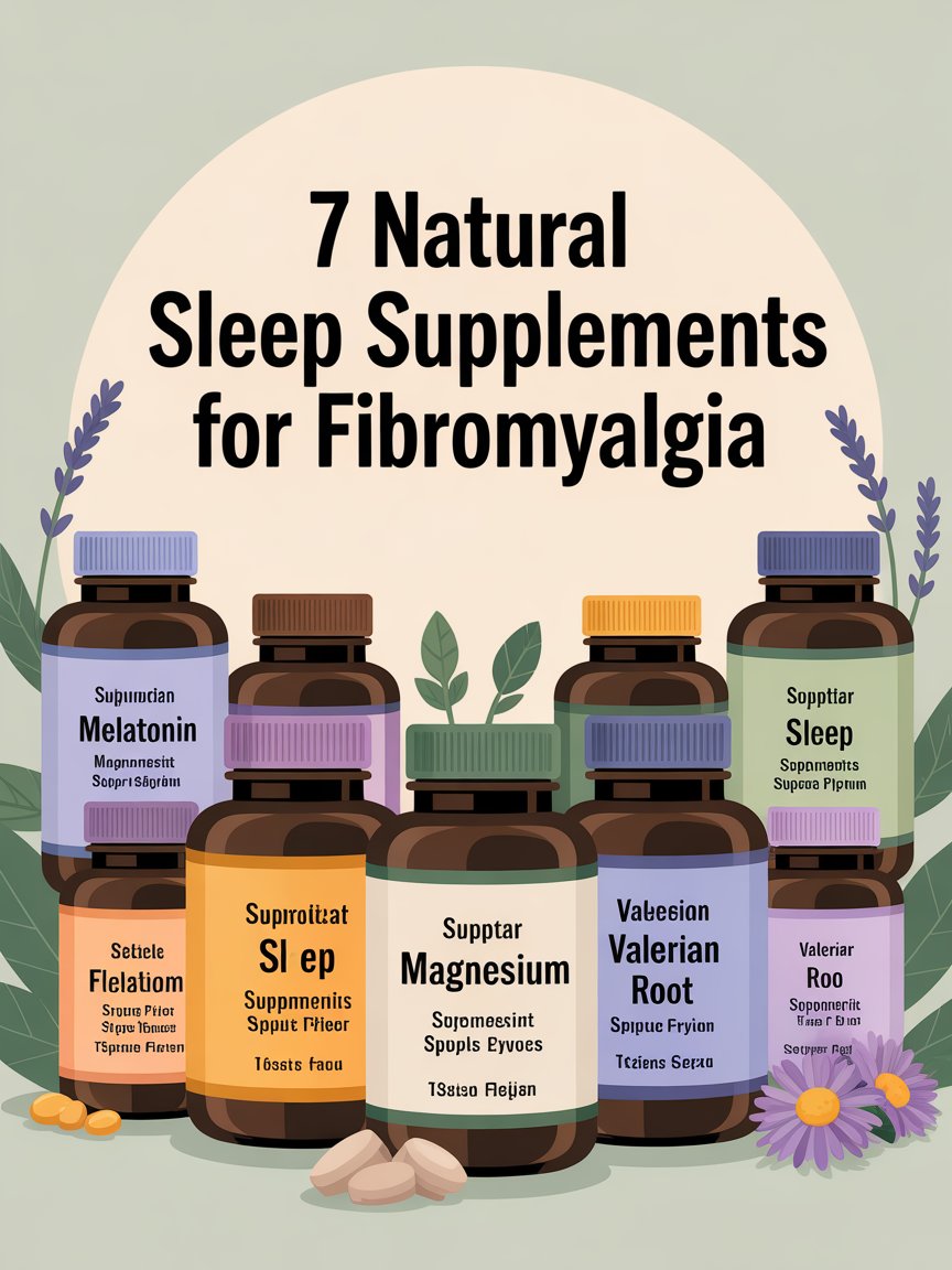 7 Natural Sleep Supplements for Fibromyalgia