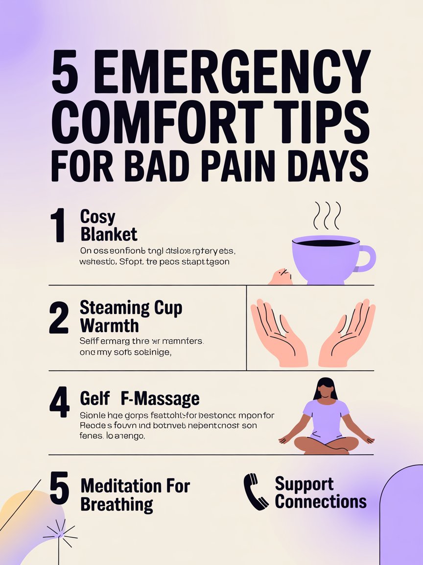 5 Emergency Comfort Tips for Bad Pain Days