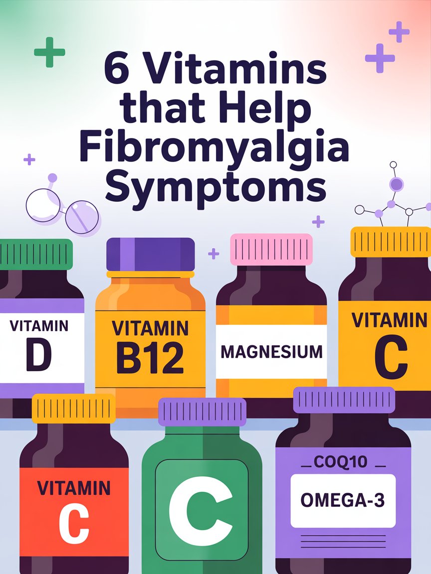 6 Vitamins That Help Fibromyalgia Symptoms