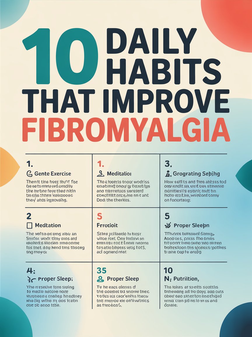 10 Daily Habits That Improve Fibromyalgia