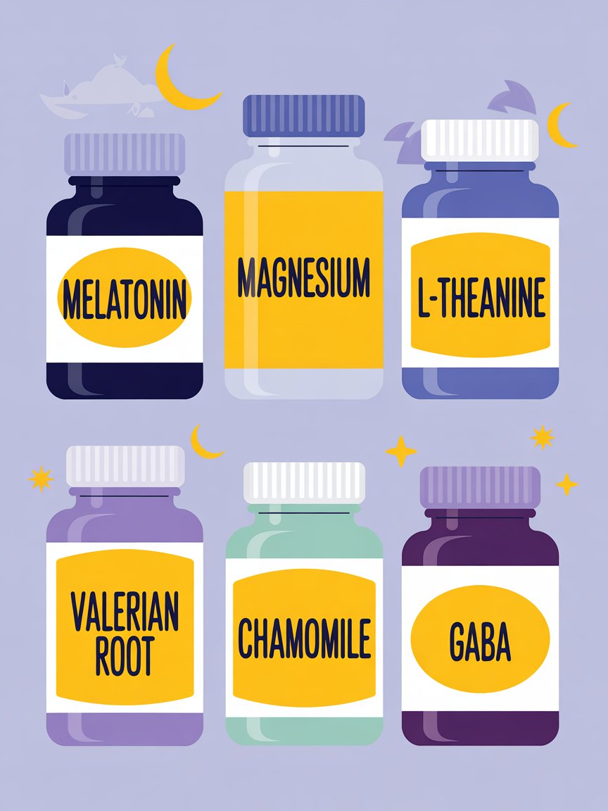 6 Supplements That Support Better Sleep