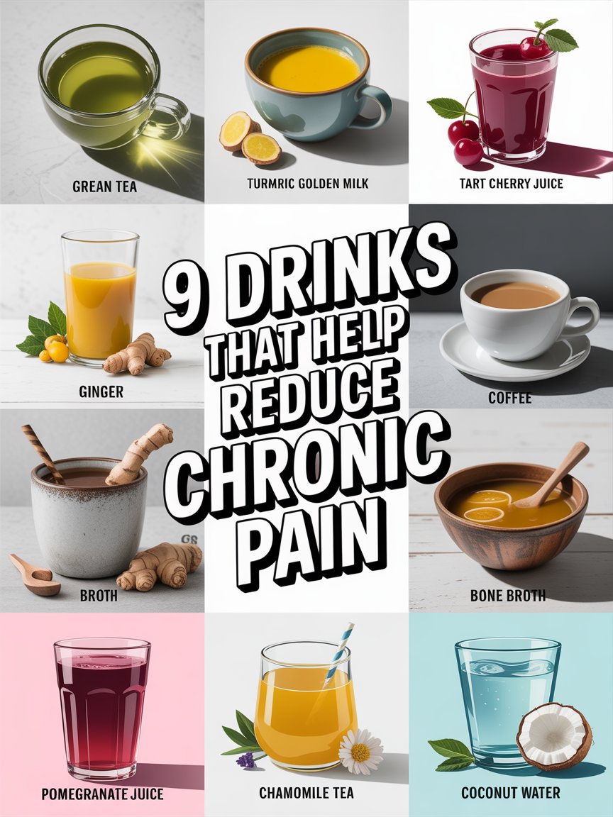 9 Drinks That Help Reduce Chronic Pain