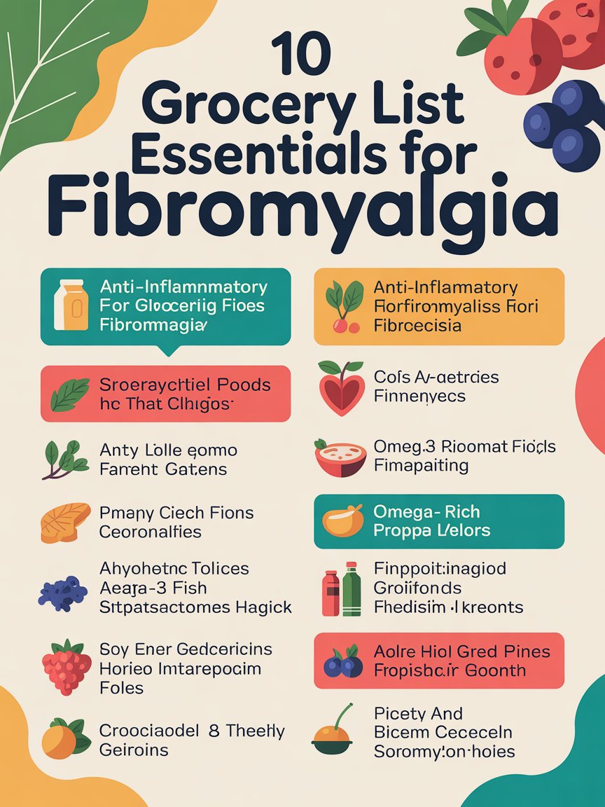 10 Grocery List Essentials for Fibromyalgia