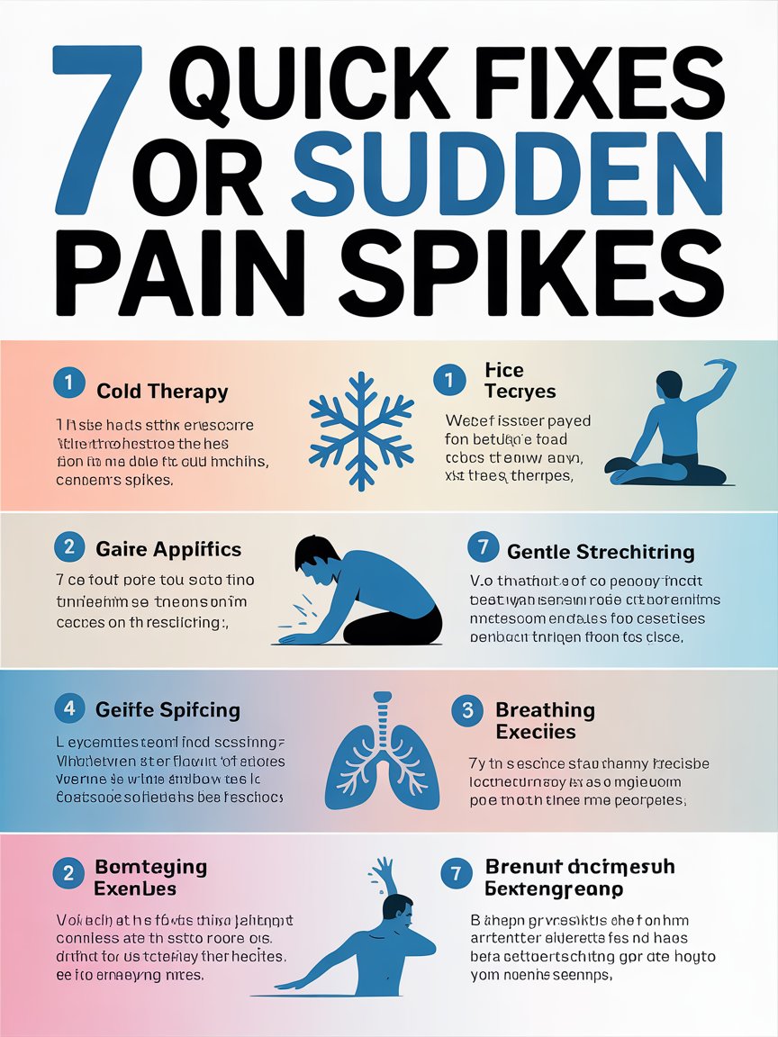 7 Quick Fixes for Sudden Pain Spikes