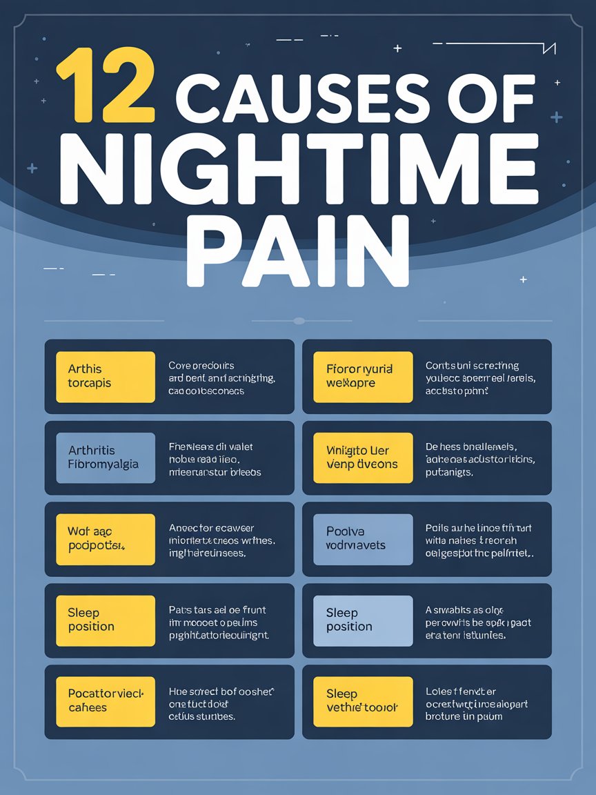 12 Causes of Nighttime Pain