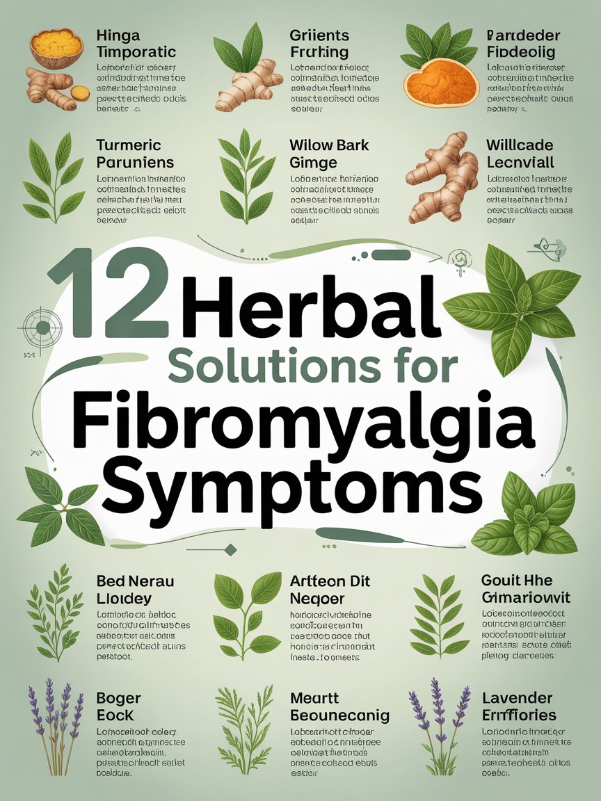 12 Herbal Solutions for Fibromyalgia Symptoms