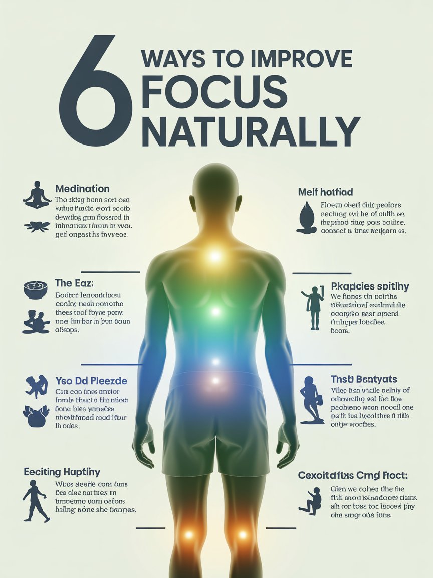 6 Ways to Improve Focus Naturally