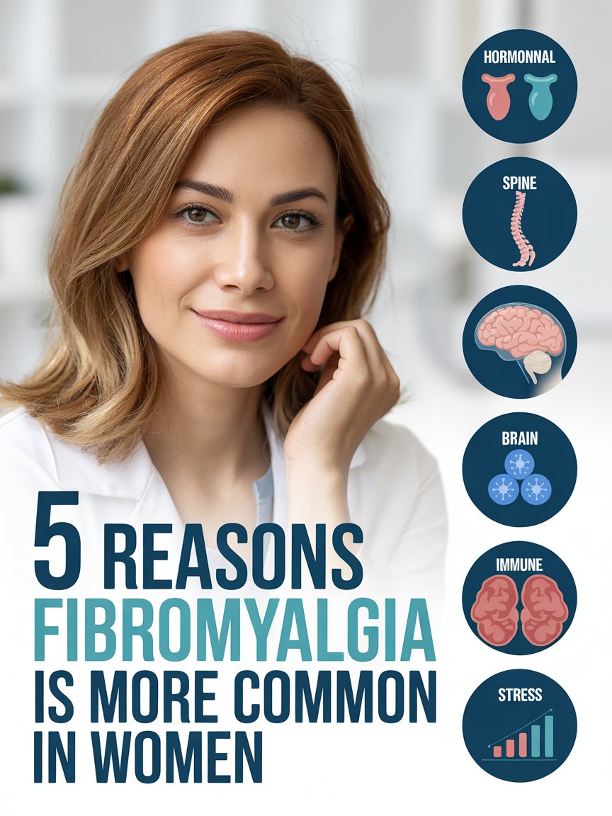 5 Reasons Fibromyalgia Is More Common in Women