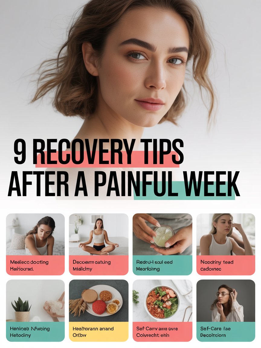 9 Recovery Tips After a Painful Week