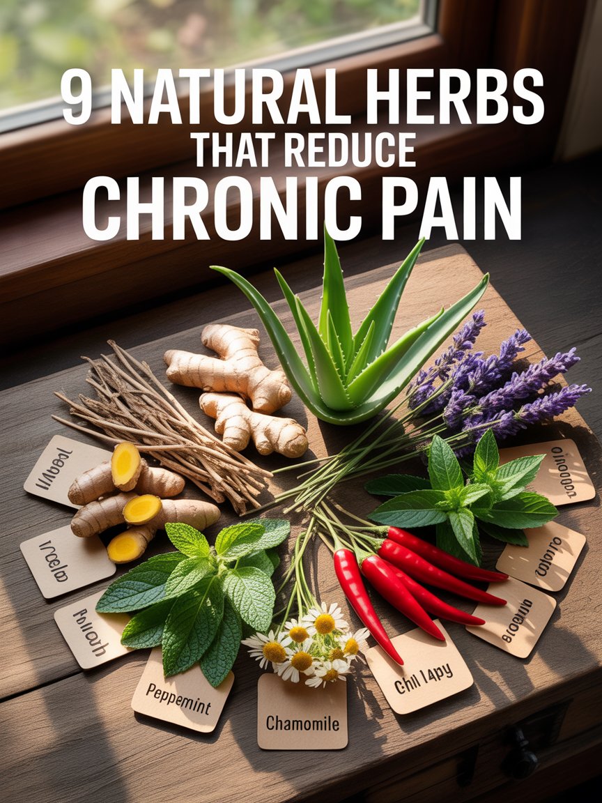 9 Natural Herbs That Reduce Chronic Pain