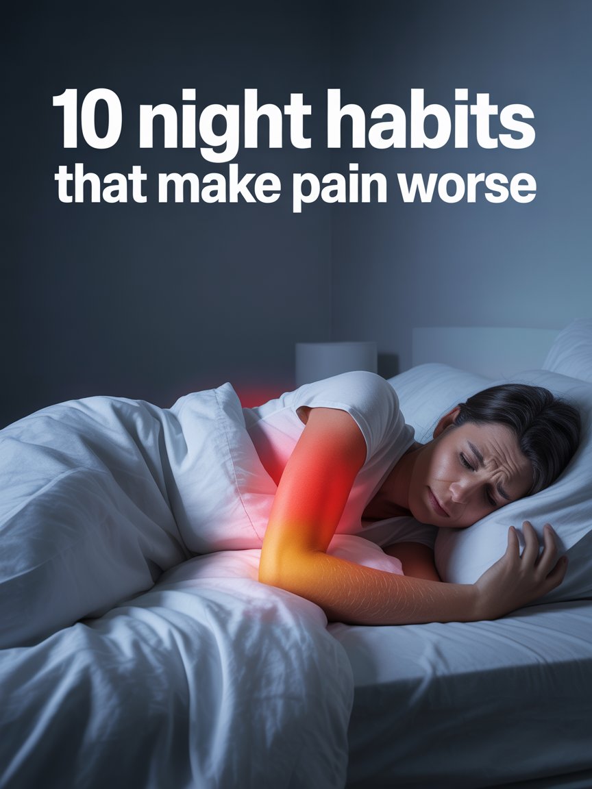 10 Night Habits That Make Pain Worse