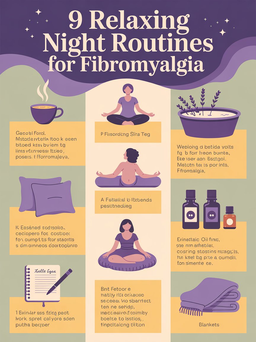 9 Relaxing Night Routines for Fibromyalgia