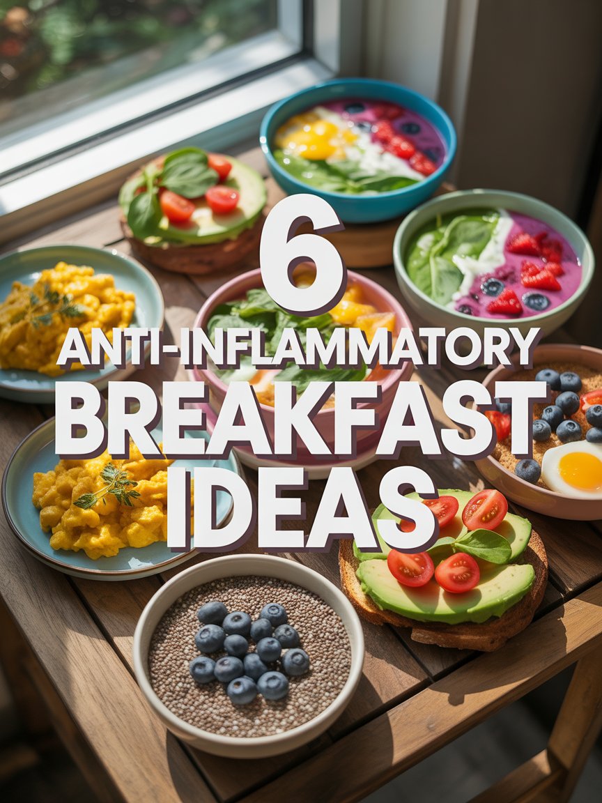 6 Anti-Inflammatory Breakfast Ideas