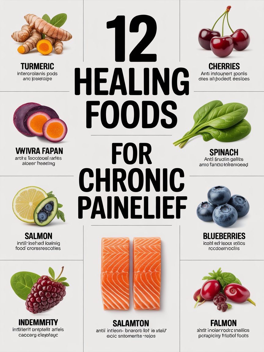 12 Healing Foods for Chronic Pain Relief