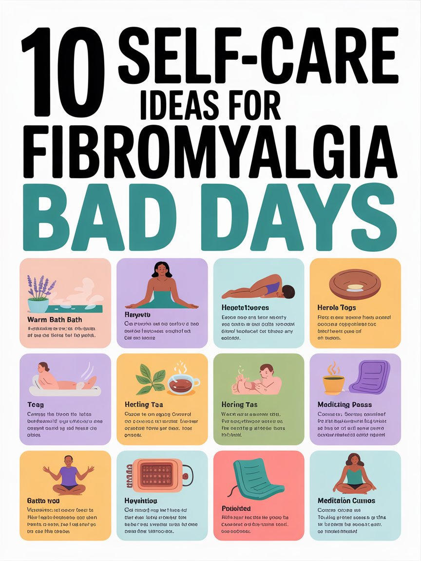 10 Self-Care Ideas for Fibromyalgia Bad Days