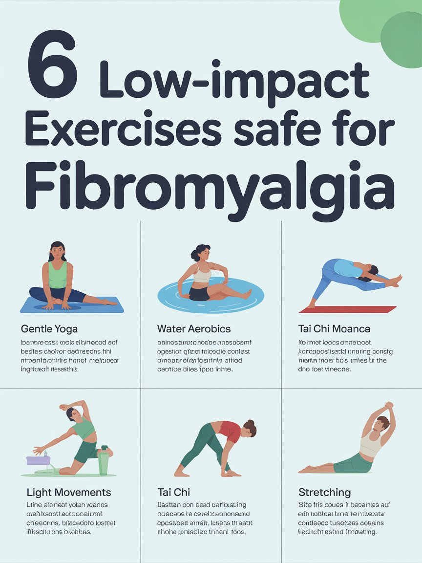6 Low-Impact Exercises Safe for Fibromyalgia