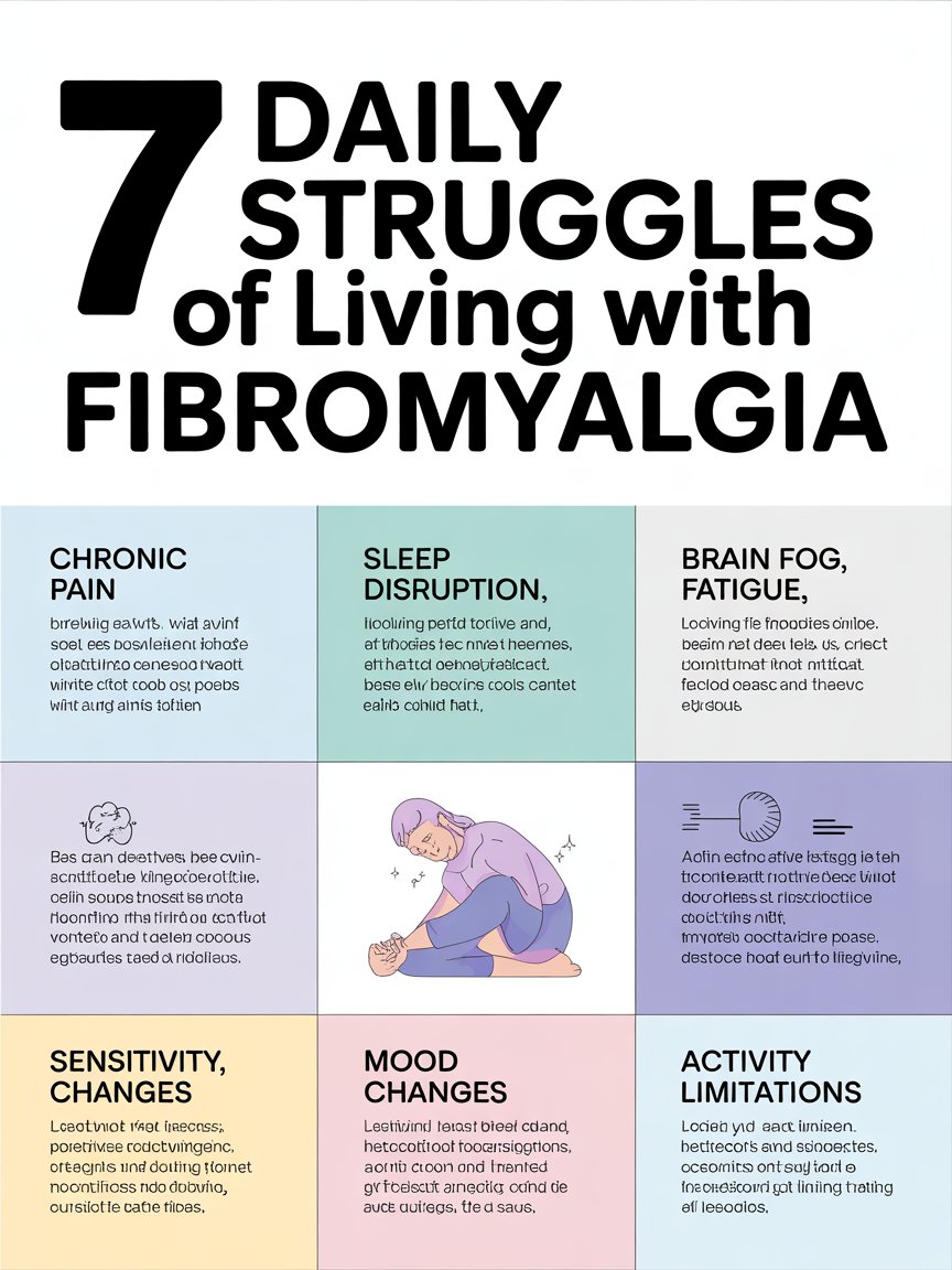 7 Daily Struggles of Living with Fibromyalgia