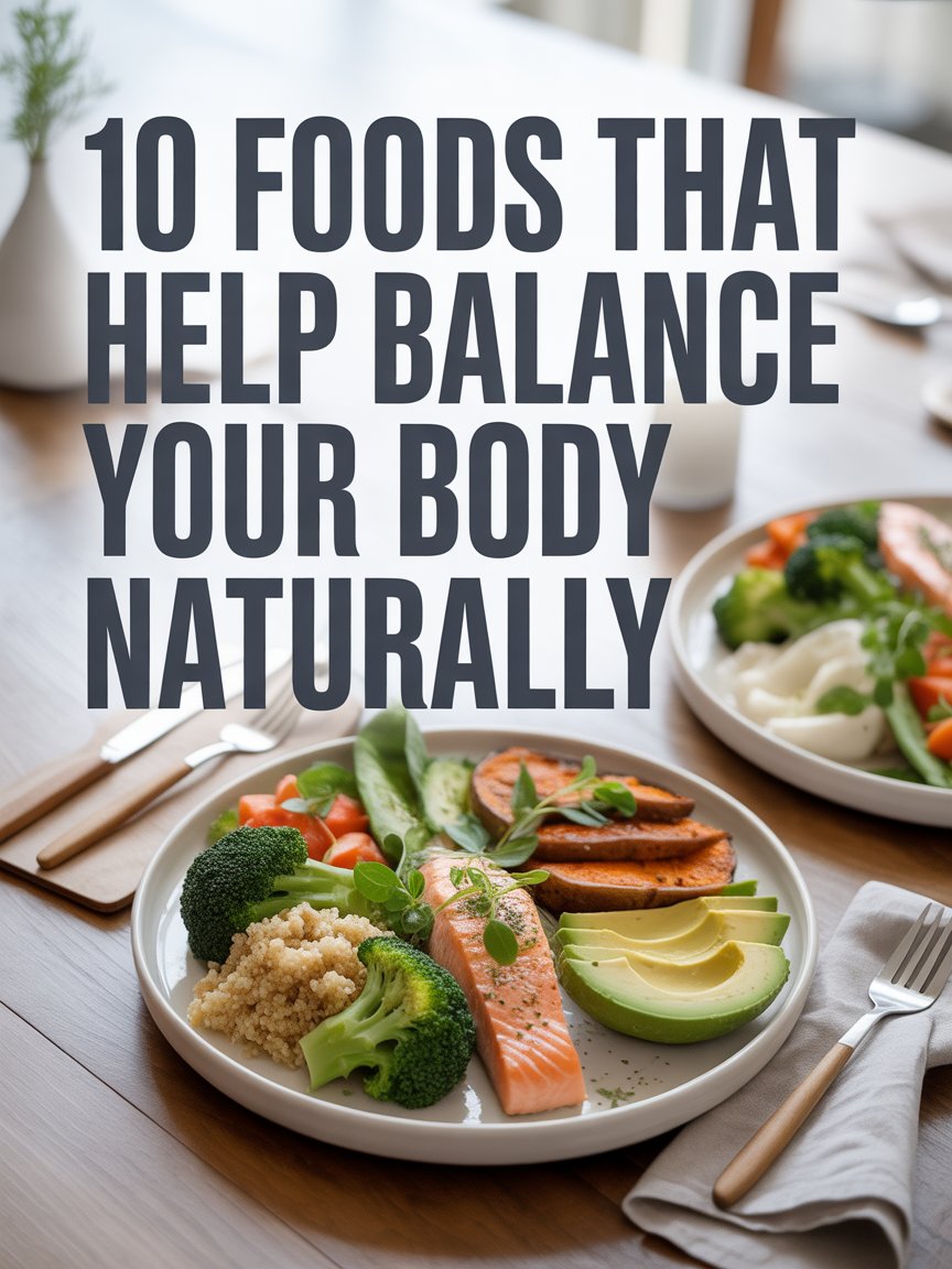 10 Foods That Help Balance Your Body Naturally