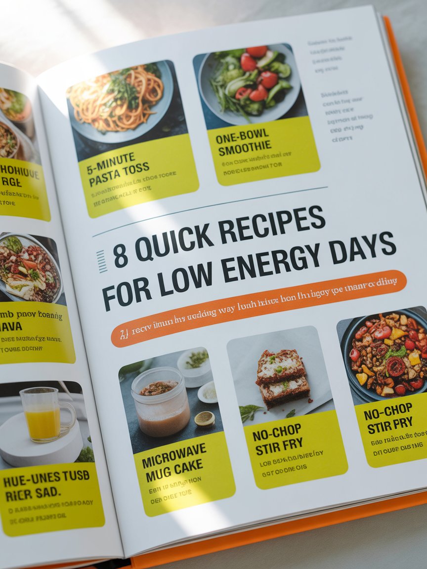 8 Quick Recipes for Low Energy Days