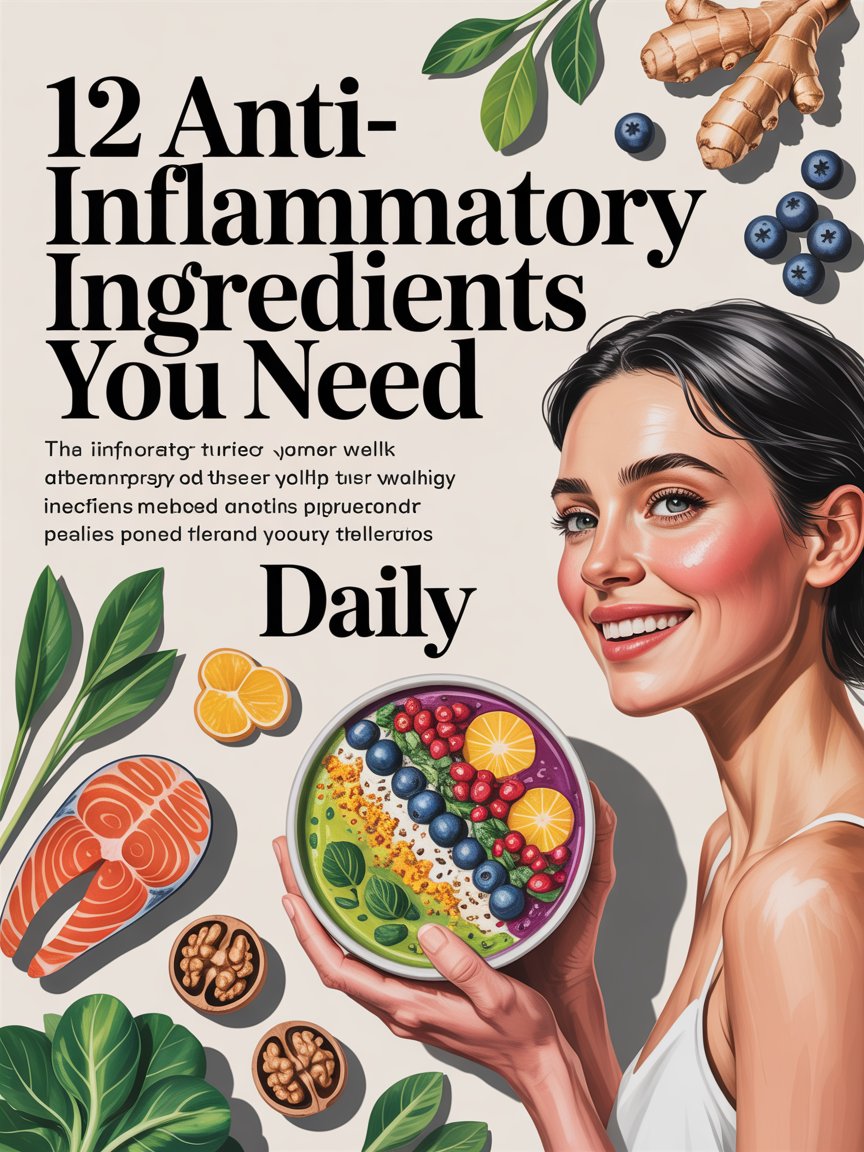 12 Anti-Inflammatory Ingredients You Need Daily
