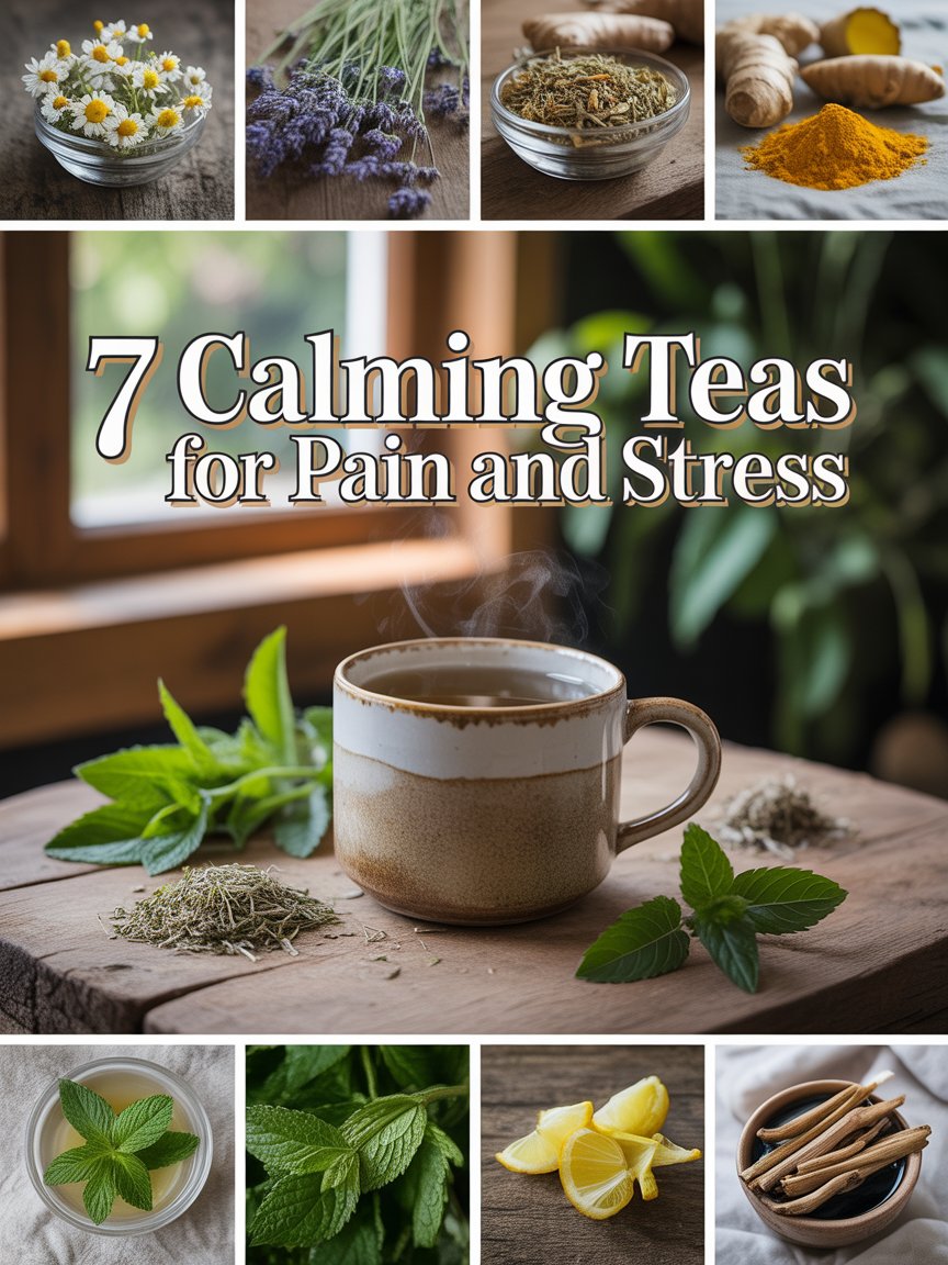7 Calming Teas for Pain and Stress
