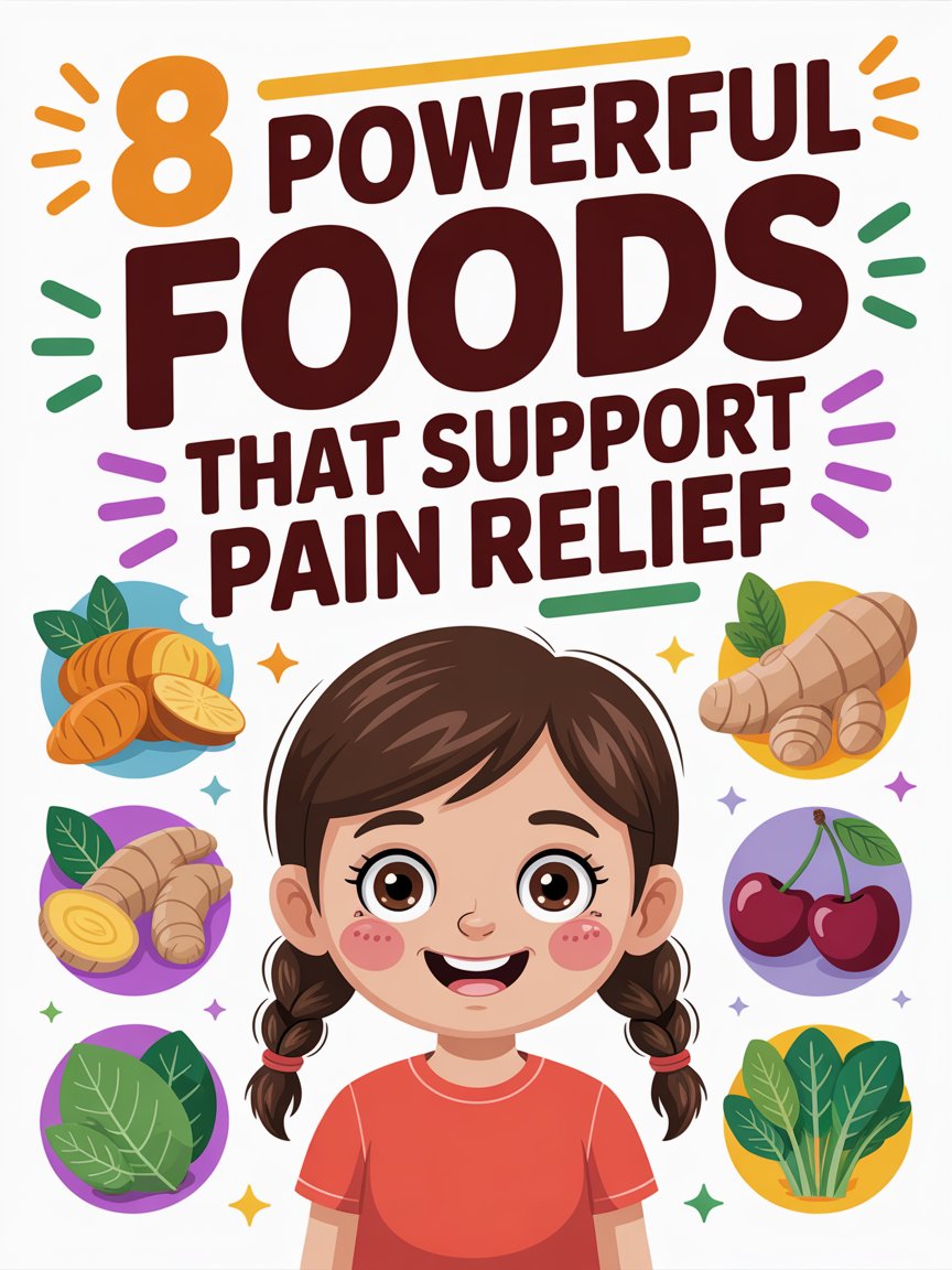 8 Powerful Foods That Support Pain Relief