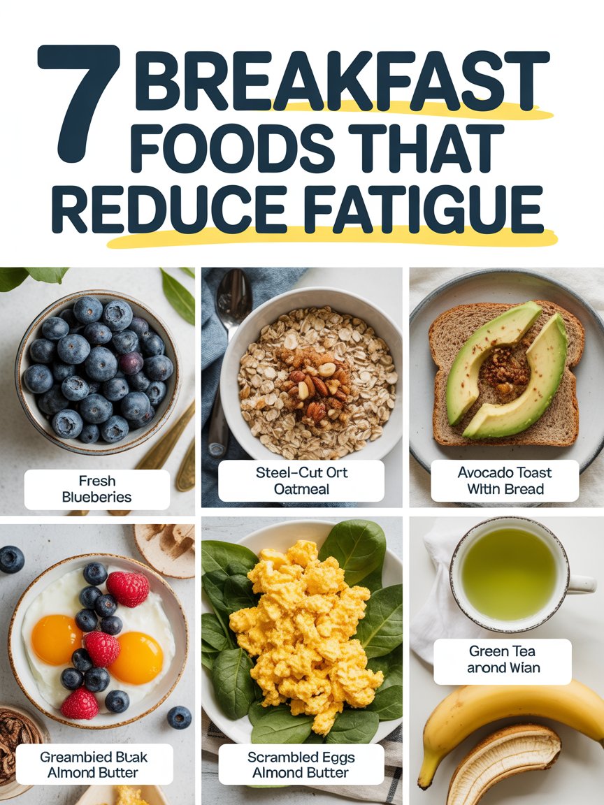 7 Breakfast Foods That Reduce Fatigue